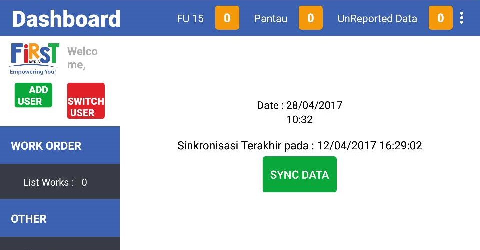 First Media Dispatch app