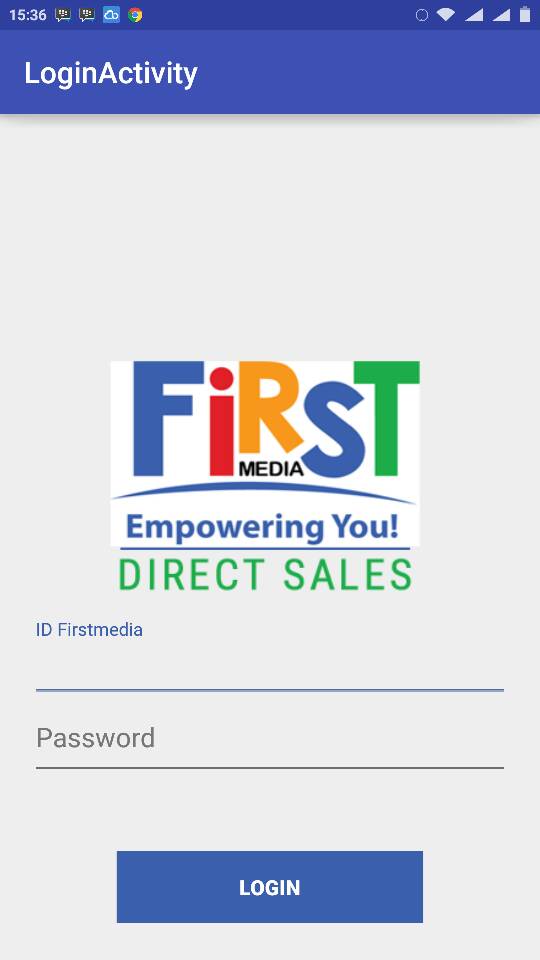 First Media Direct Sales app